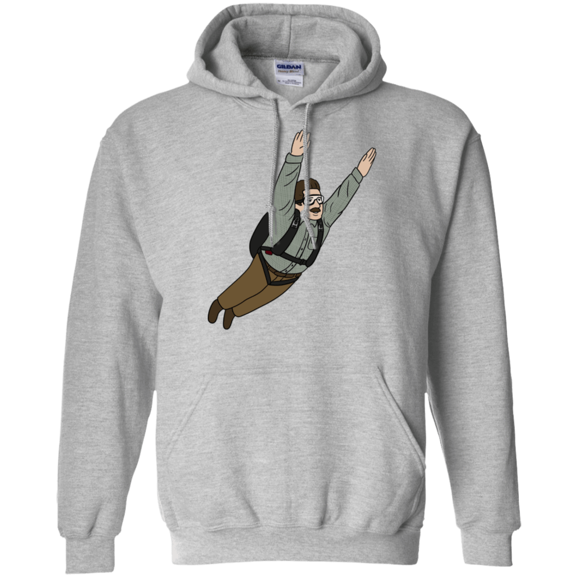 Sweatshirts Sport Grey / S Peter is my Hero Pullover Hoodie