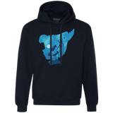 Sweatshirts Navy / S Peter Portrait Premium Fleece Hoodie