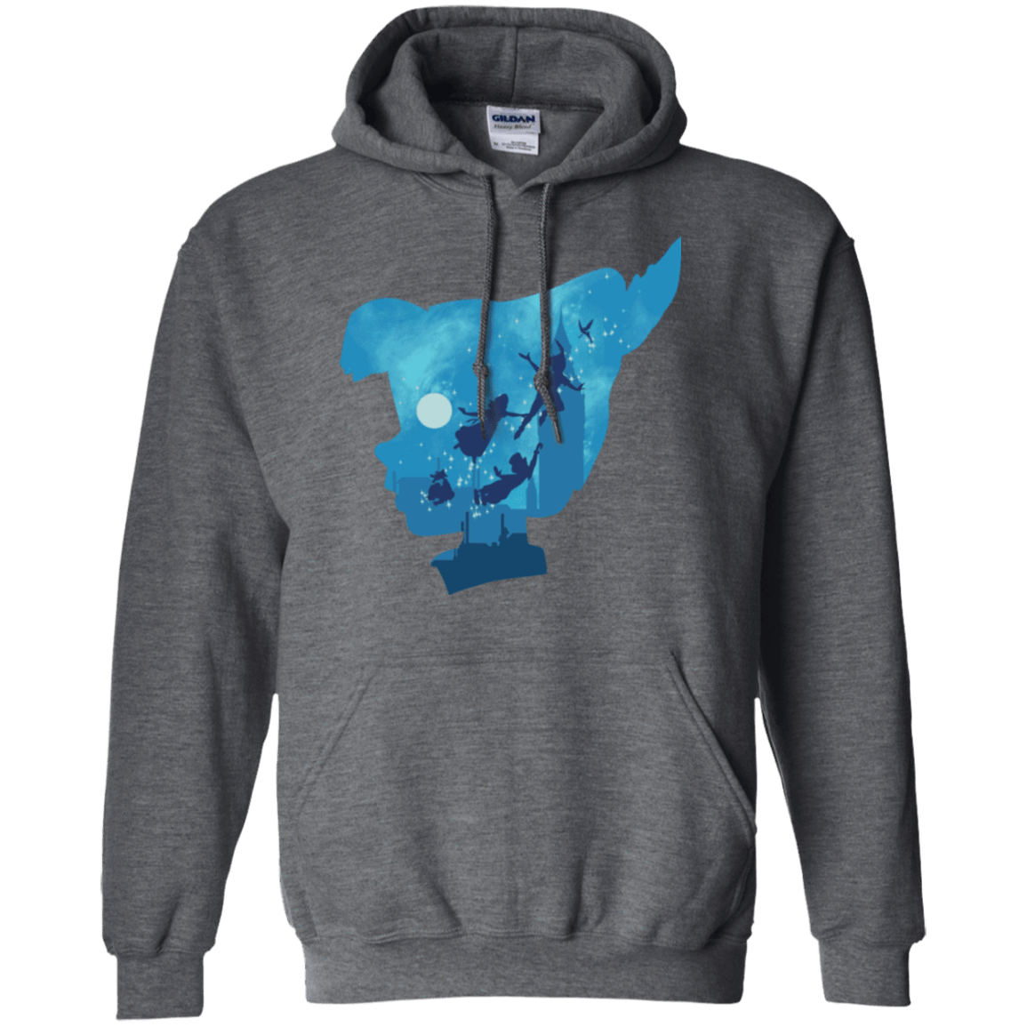 Sweatshirts Dark Heather / S Peter Portrait Pullover Hoodie