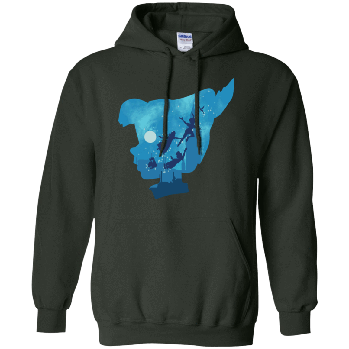 Sweatshirts Forest Green / S Peter Portrait Pullover Hoodie