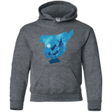 Sweatshirts Dark Heather / YS Peter Portrait Youth Hoodie
