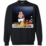Sweatshirts Black / S Peter vs Giant Chicken Crewneck Sweatshirt