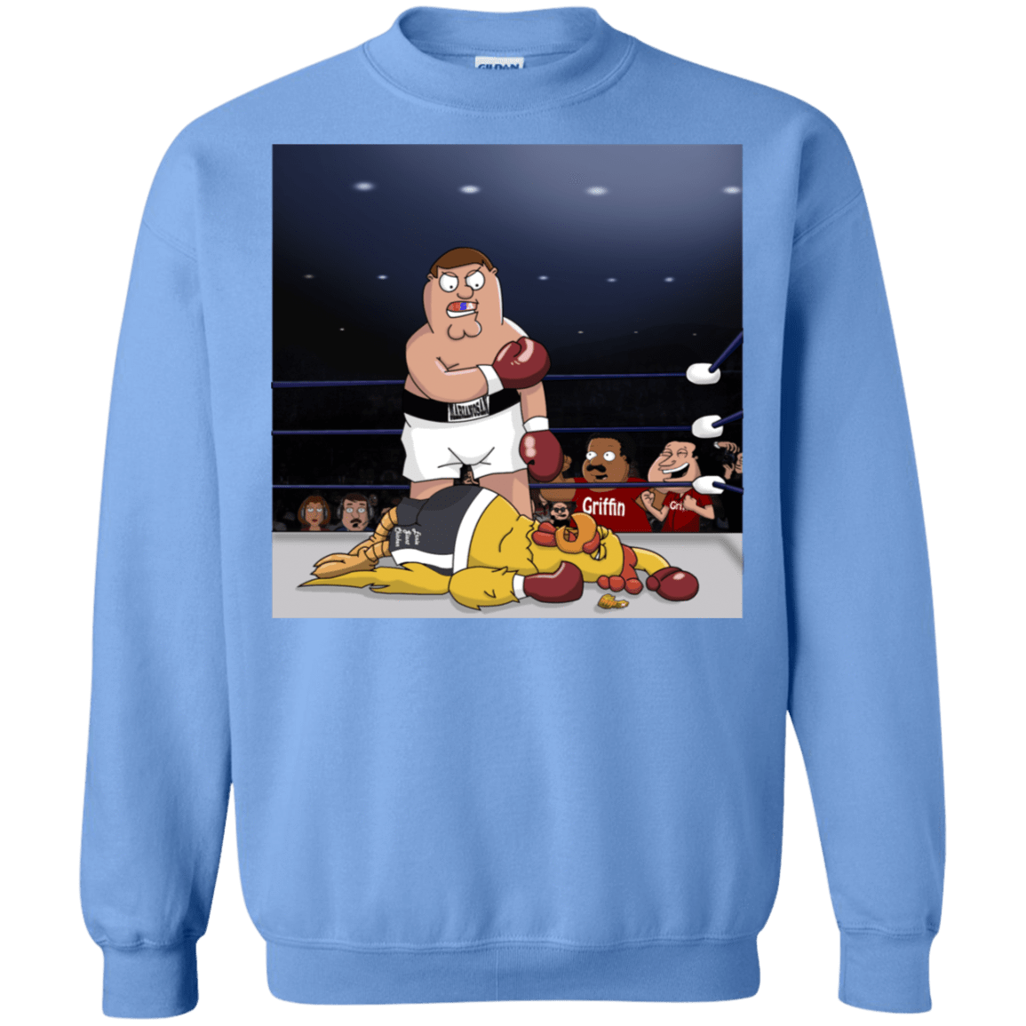 Sweatshirts Carolina Blue / S Peter vs Giant Chicken Crewneck Sweatshirt