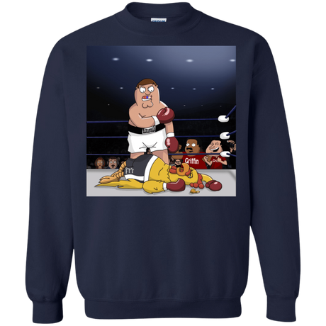 Sweatshirts Navy / S Peter vs Giant Chicken Crewneck Sweatshirt