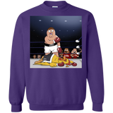 Sweatshirts Purple / S Peter vs Giant Chicken Crewneck Sweatshirt