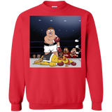 Sweatshirts Red / S Peter vs Giant Chicken Crewneck Sweatshirt