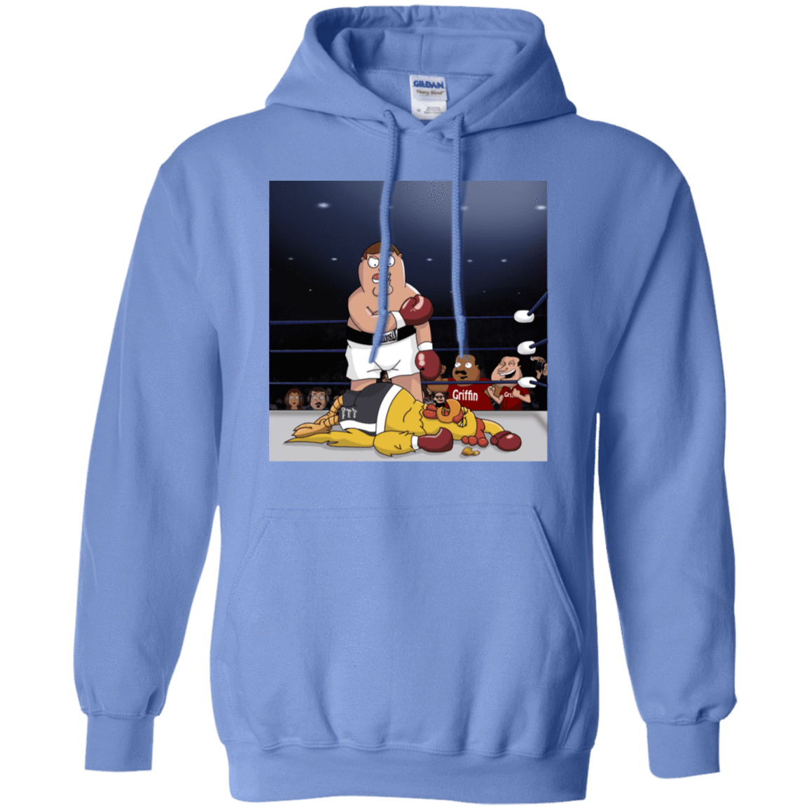 Sweatshirts Carolina Blue / S Peter vs Giant Chicken Pullover Hoodie