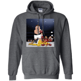 Sweatshirts Dark Heather / S Peter vs Giant Chicken Pullover Hoodie