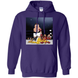 Sweatshirts Purple / S Peter vs Giant Chicken Pullover Hoodie