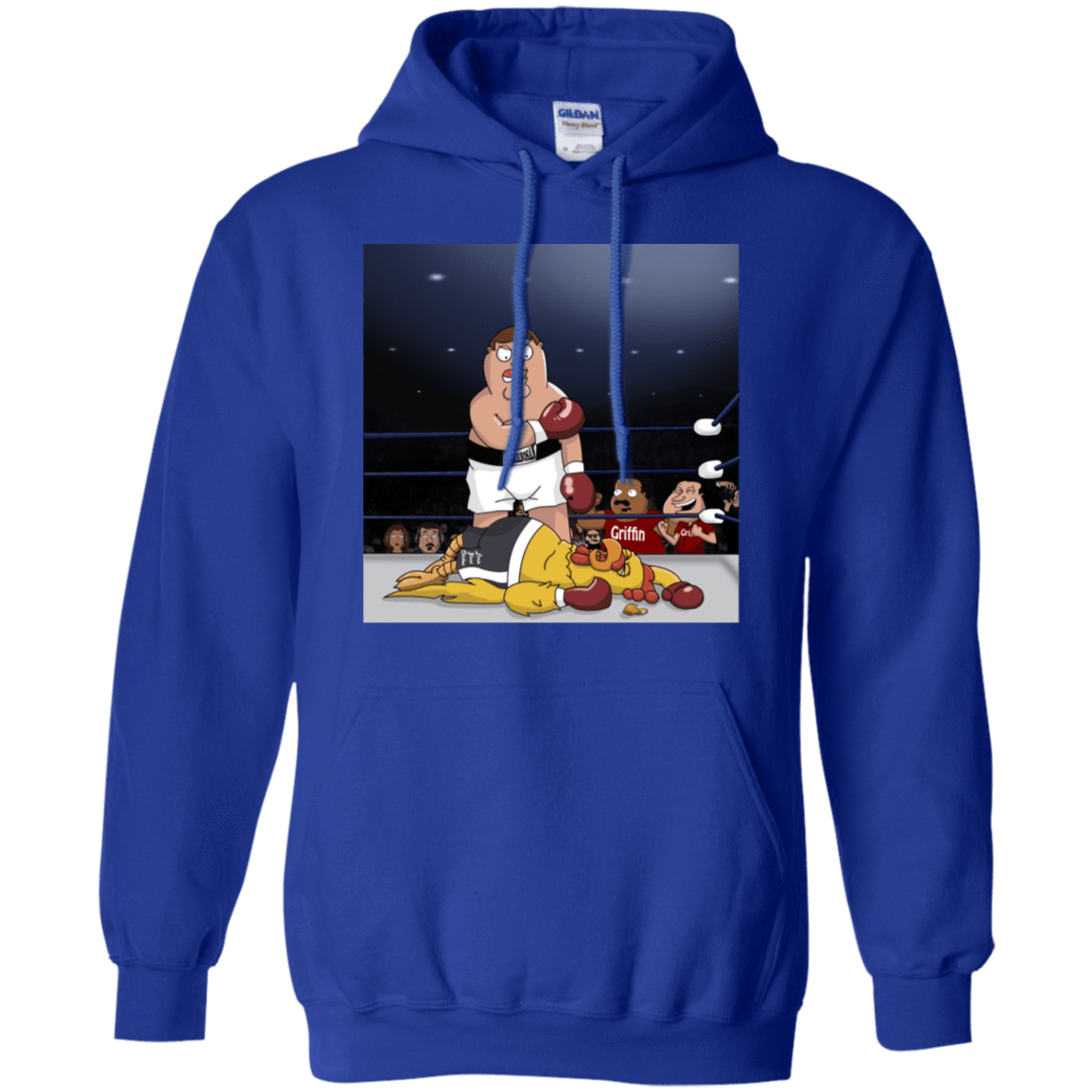 Sweatshirts Royal / S Peter vs Giant Chicken Pullover Hoodie