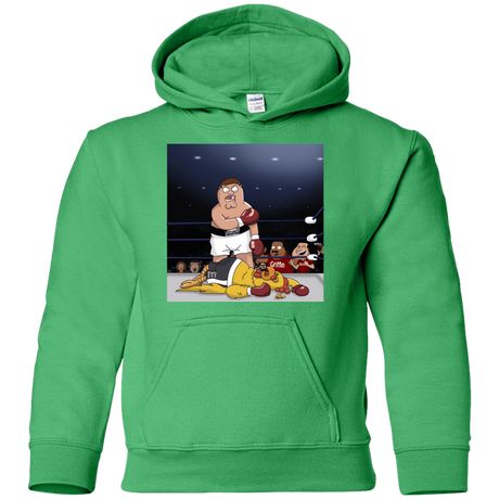 Sweatshirts Irish Green / YS Peter vs Giant Chicken Youth Hoodie
