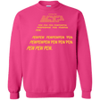 Sweatshirts Heliconia / S Pew Pew Pew Crewneck Sweatshirt