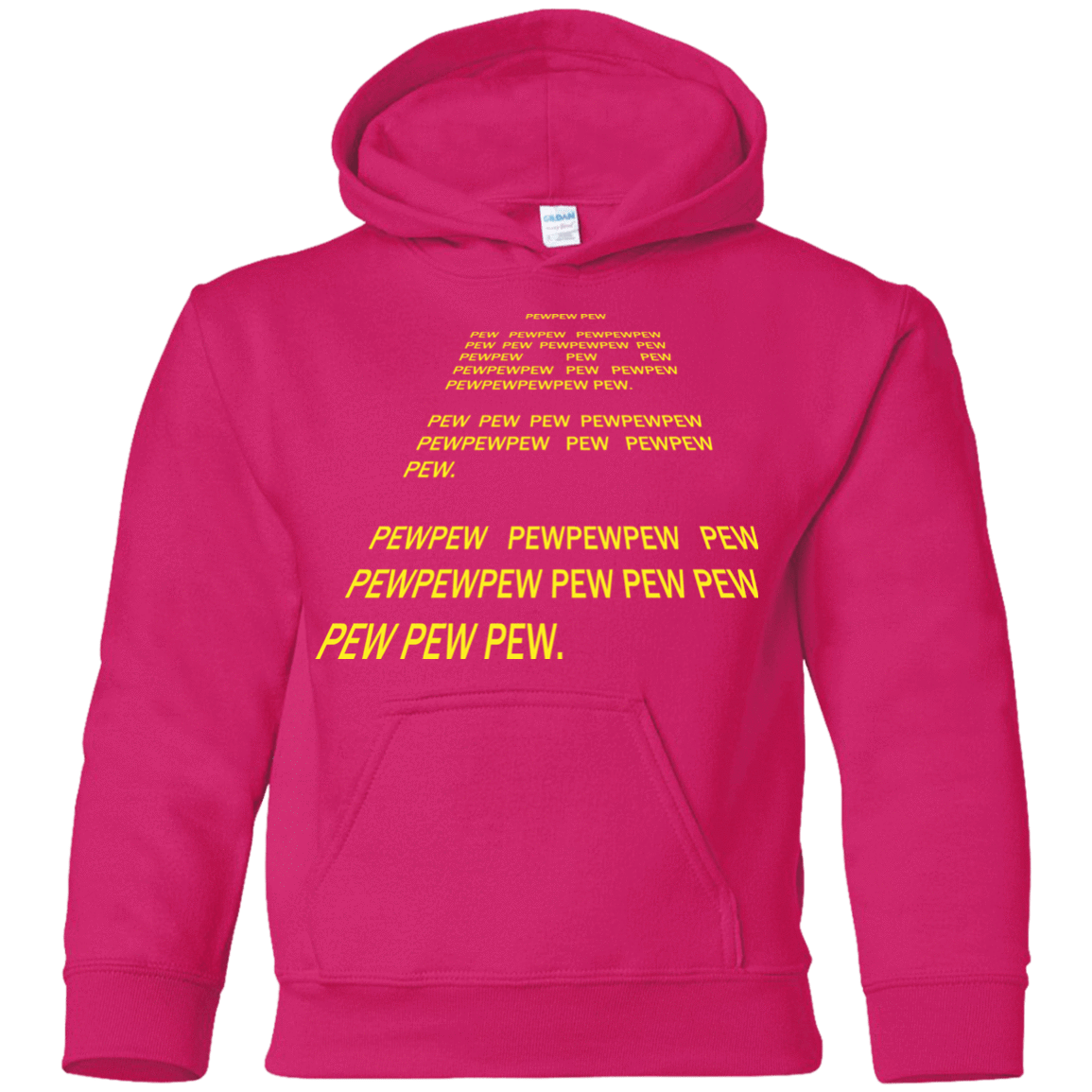 Sweatshirts Heliconia / YS Pew Pew Pew Youth Hoodie
