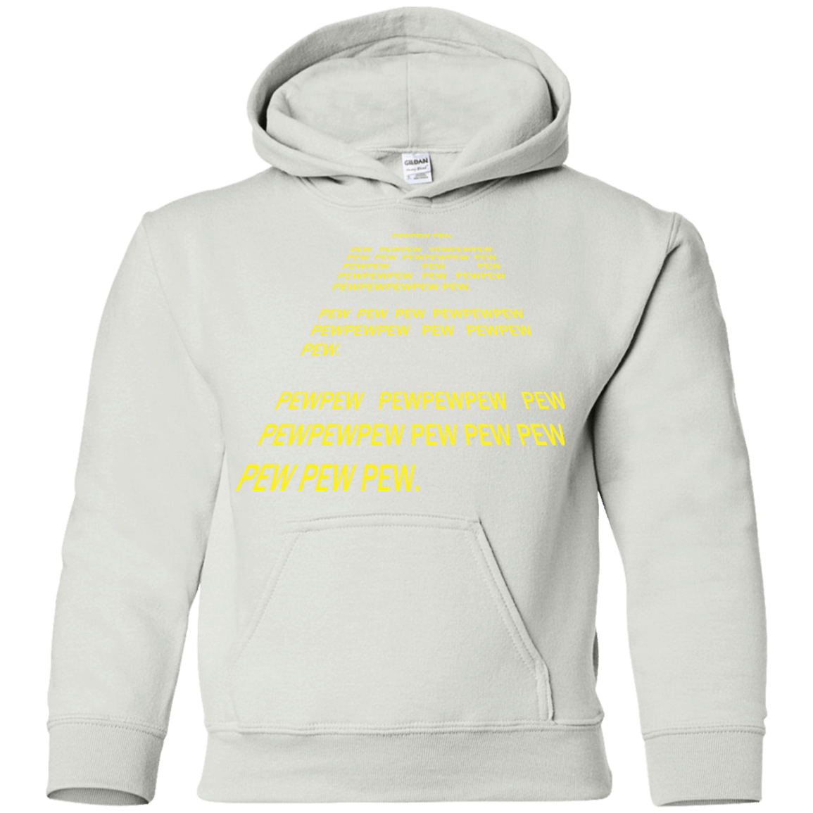 Sweatshirts White / YS Pew Pew Pew Youth Hoodie