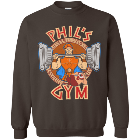 Sweatshirts Dark Chocolate / Small Phil's Gym Crewneck Sweatshirt