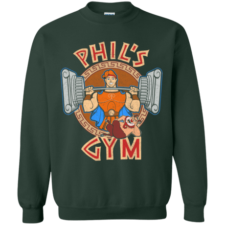 Sweatshirts Forest Green / Small Phil's Gym Crewneck Sweatshirt