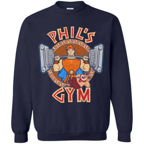 Sweatshirts Navy / Small Phil's Gym Crewneck Sweatshirt