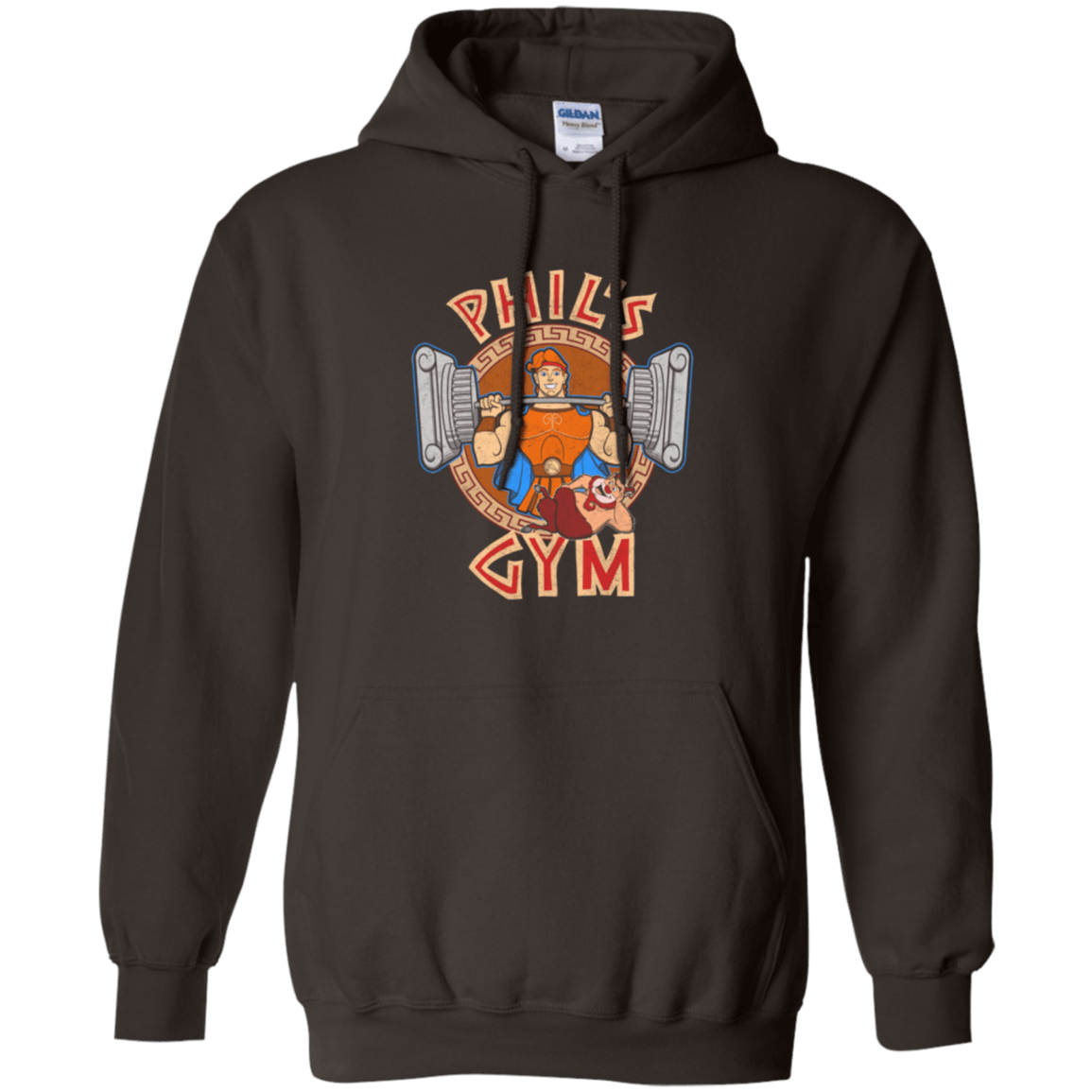 Sweatshirts Dark Chocolate / Small Phil's Gym Pullover Hoodie