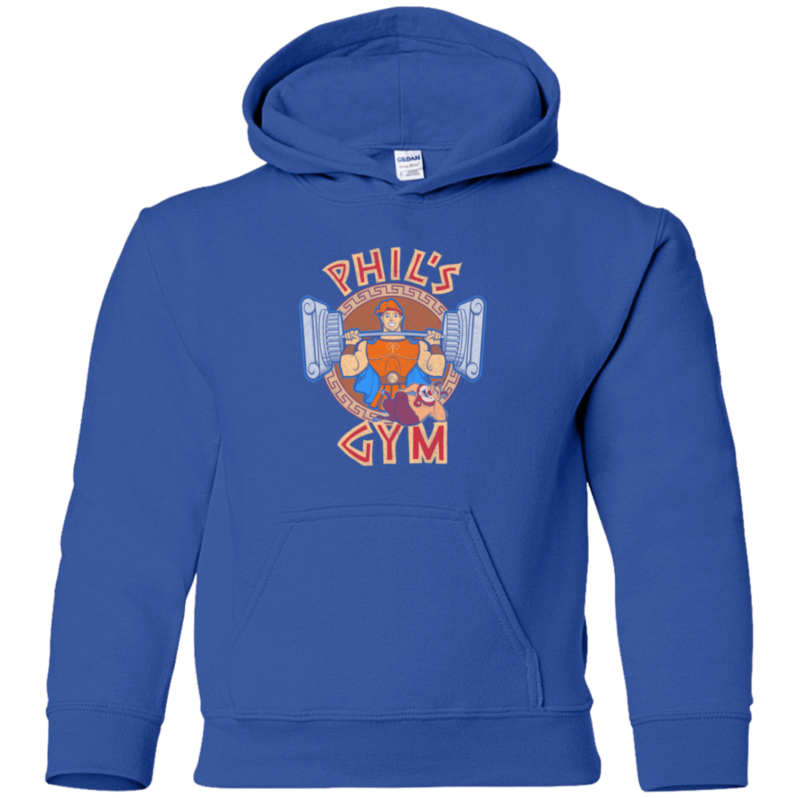 Sweatshirts Royal / YS Phil's Gym Youth Hoodie