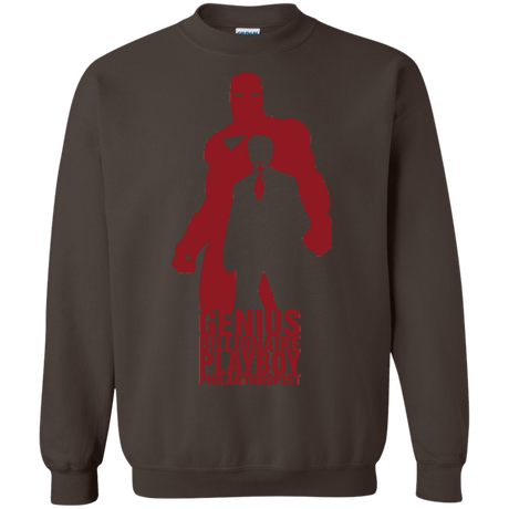 Sweatshirts Dark Chocolate / Small Philanthropist Club Crewneck Sweatshirt