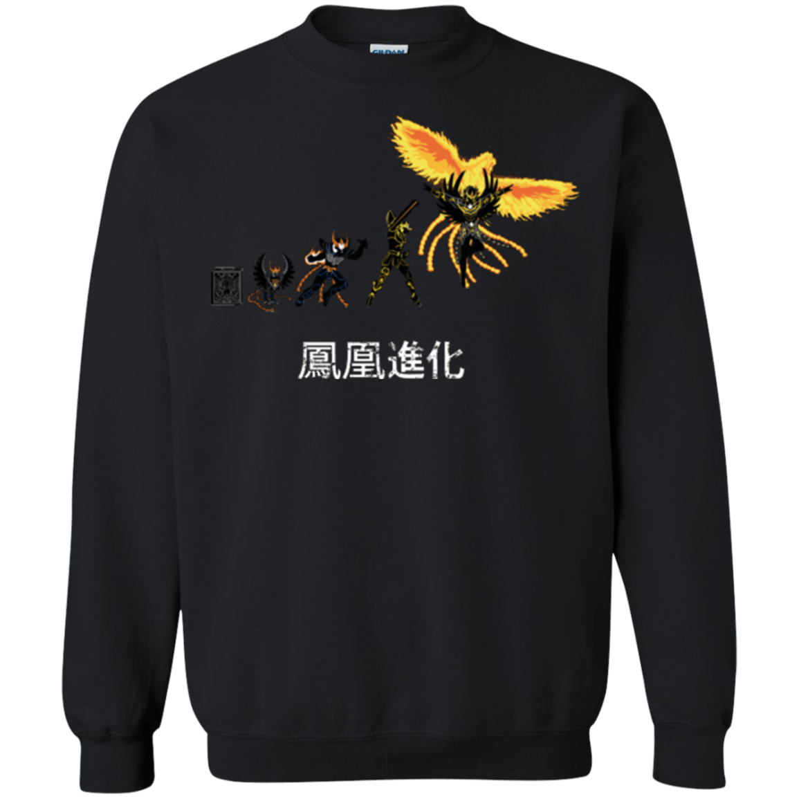 Sweatshirts Black / Small Phoenix Evolution Crewneck Sweatshirt