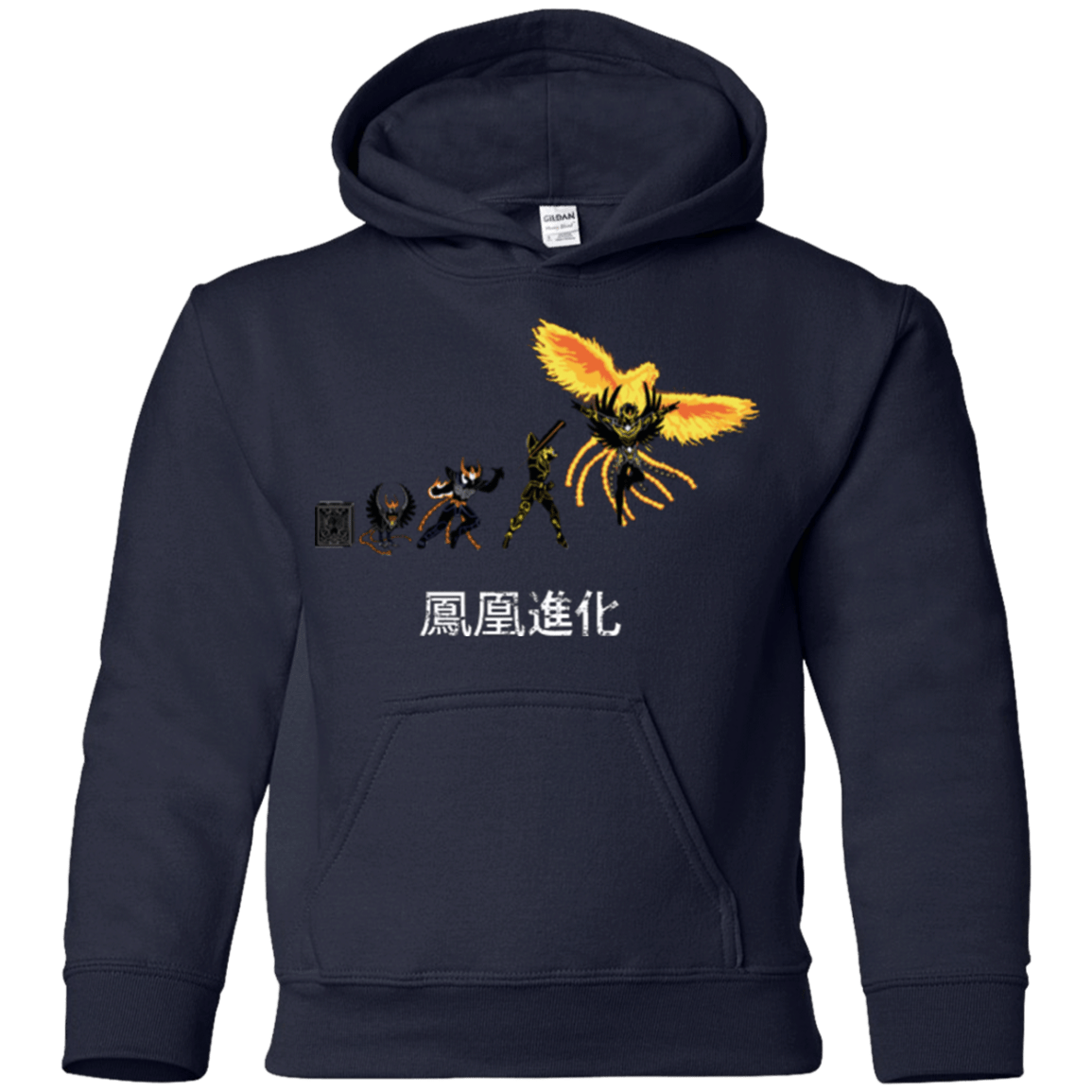 Sweatshirts Navy / YS Phoenix Evolution Youth Hoodie
