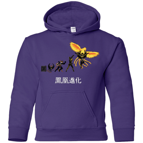 Sweatshirts Purple / YS Phoenix Evolution Youth Hoodie