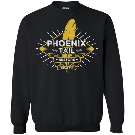 Sweatshirts Black / Small Phoenix Tail Crewneck Sweatshirt