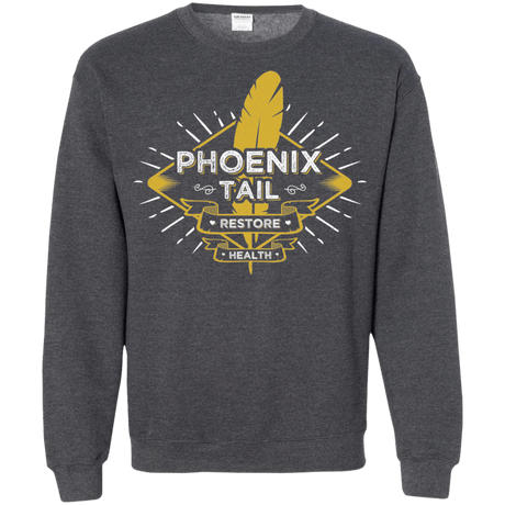 Sweatshirts Dark Heather / Small Phoenix Tail Crewneck Sweatshirt