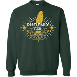 Sweatshirts Forest Green / Small Phoenix Tail Crewneck Sweatshirt
