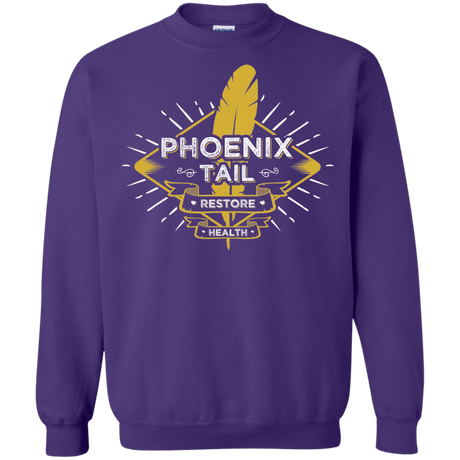 Sweatshirts Purple / Small Phoenix Tail Crewneck Sweatshirt