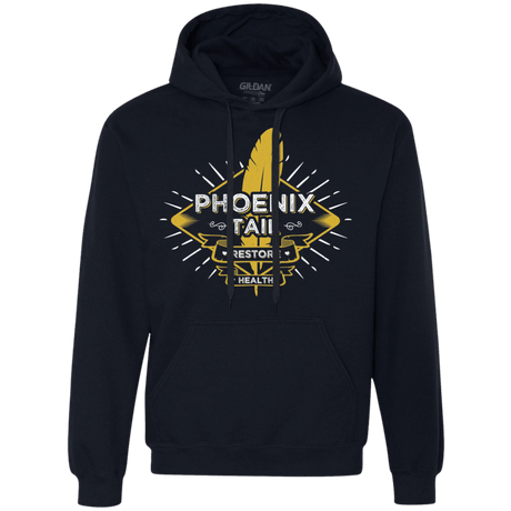 Sweatshirts Navy / Small Phoenix Tail Premium Fleece Hoodie