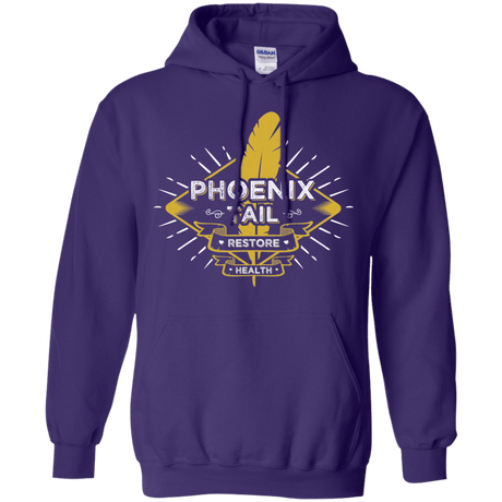 Sweatshirts Purple / Small Phoenix Tail Pullover Hoodie