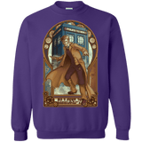 Sweatshirts Purple / Small Physicker Whom Crewneck Sweatshirt