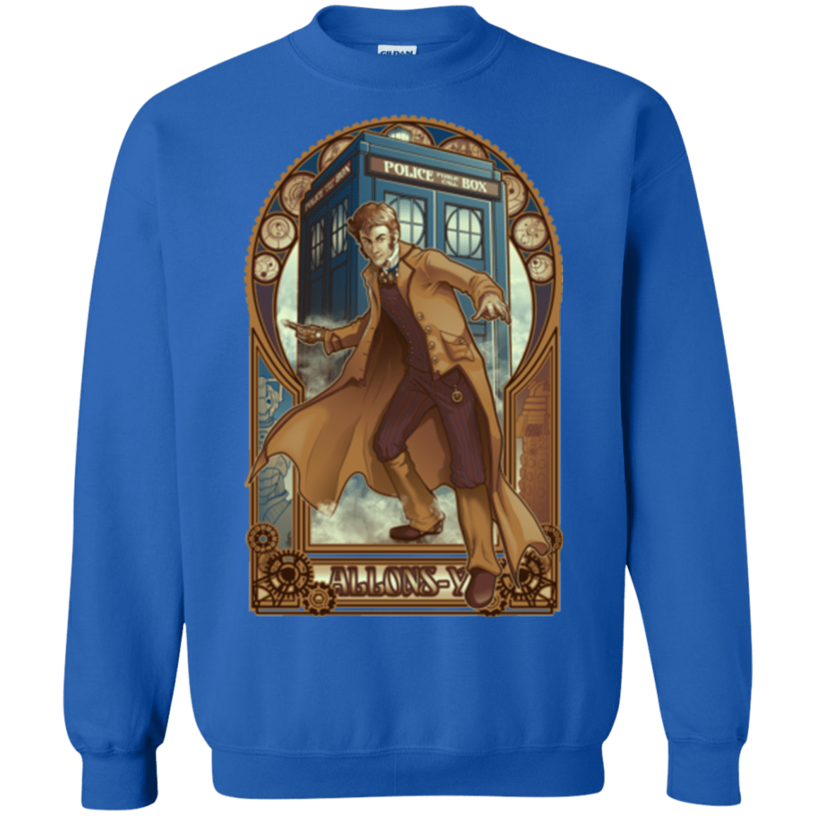 Sweatshirts Royal / Small Physicker Whom Crewneck Sweatshirt