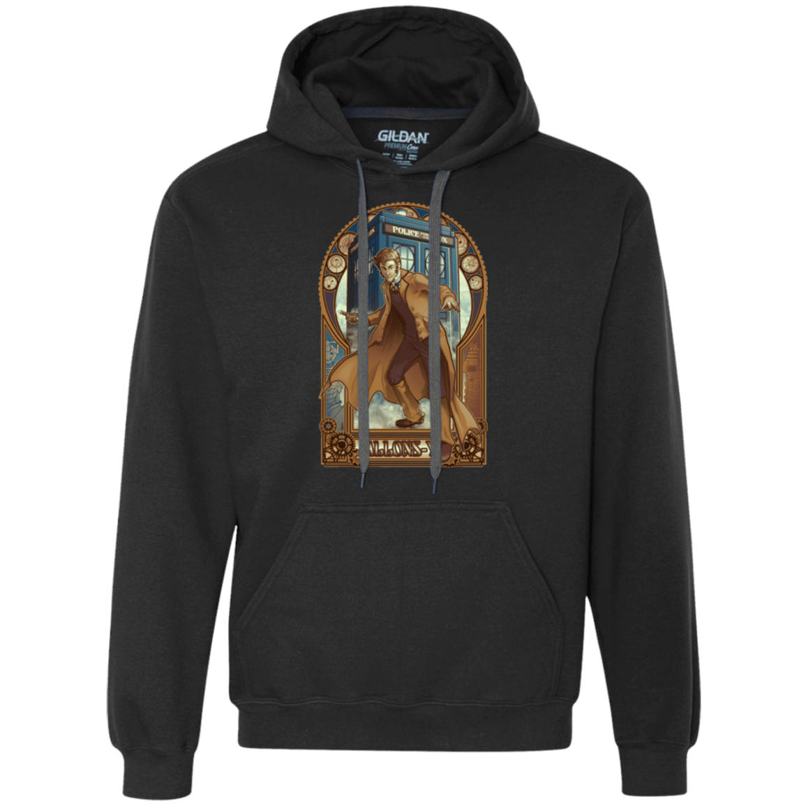 Sweatshirts Black / Small Physicker Whom Premium Fleece Hoodie