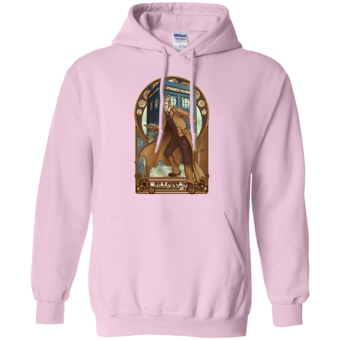 Sweatshirts Light Pink / Small Physicker Whom Pullover Hoodie