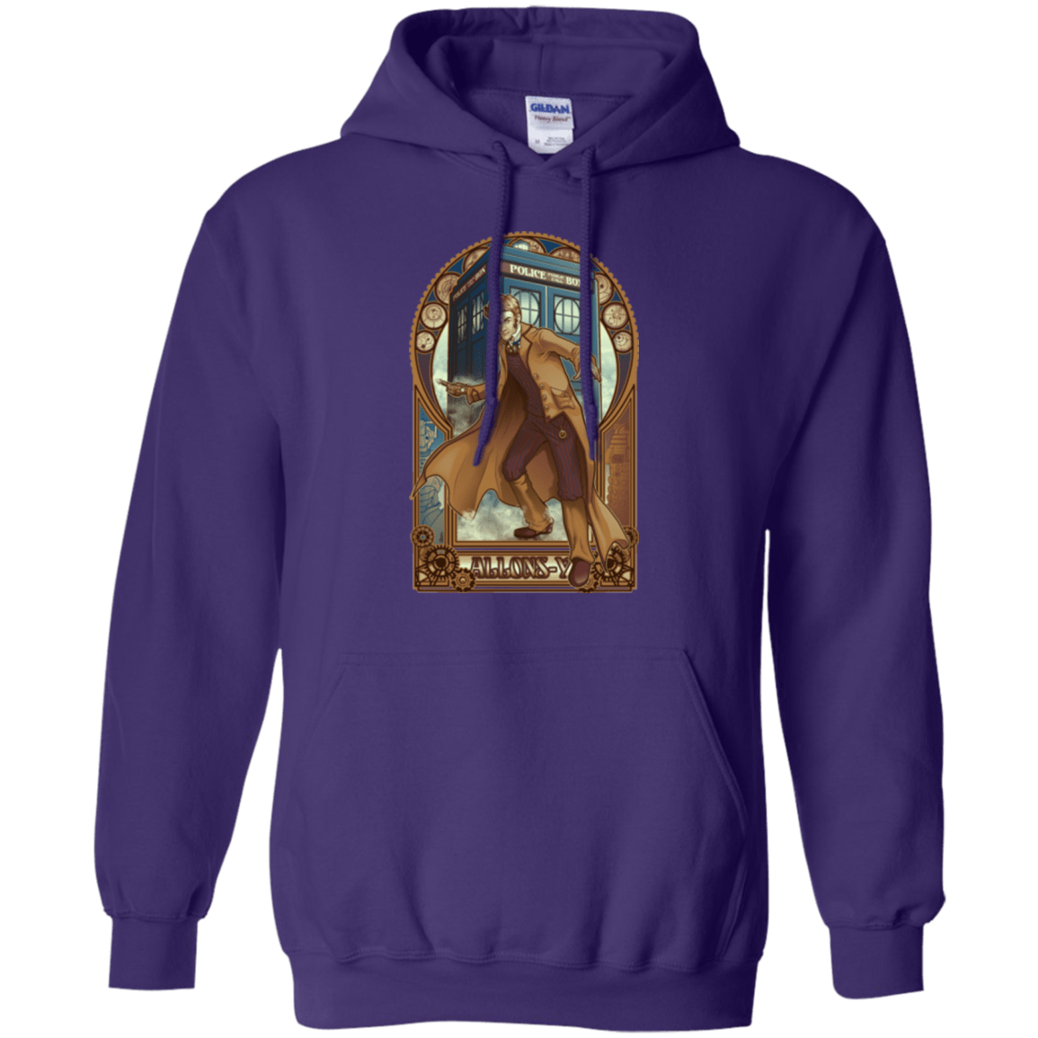 Sweatshirts Purple / Small Physicker Whom Pullover Hoodie