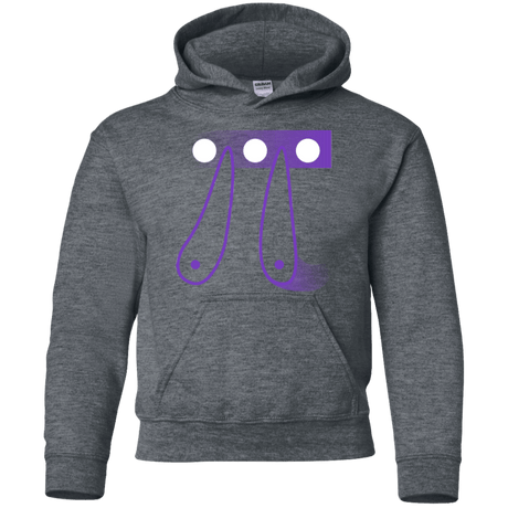 Sweatshirts Dark Heather / YS Pi Ball Youth Hoodie
