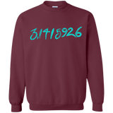 Sweatshirts Maroon / Small Pi Date Crewneck Sweatshirt