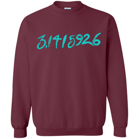 Sweatshirts Maroon / Small Pi Date Crewneck Sweatshirt