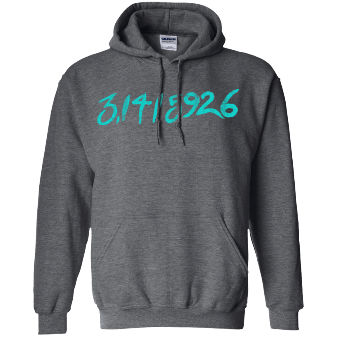 Sweatshirts Dark Heather / Small Pi Date Pullover Hoodie