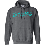 Sweatshirts Dark Heather / Small Pi Date Pullover Hoodie