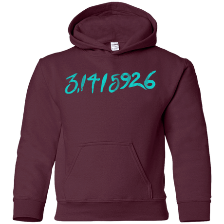 Sweatshirts Maroon / YS Pi Date Youth Hoodie