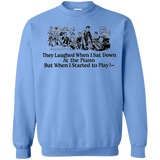 Sweatshirts Carolina Blue / Small Piano Crewneck Sweatshirt