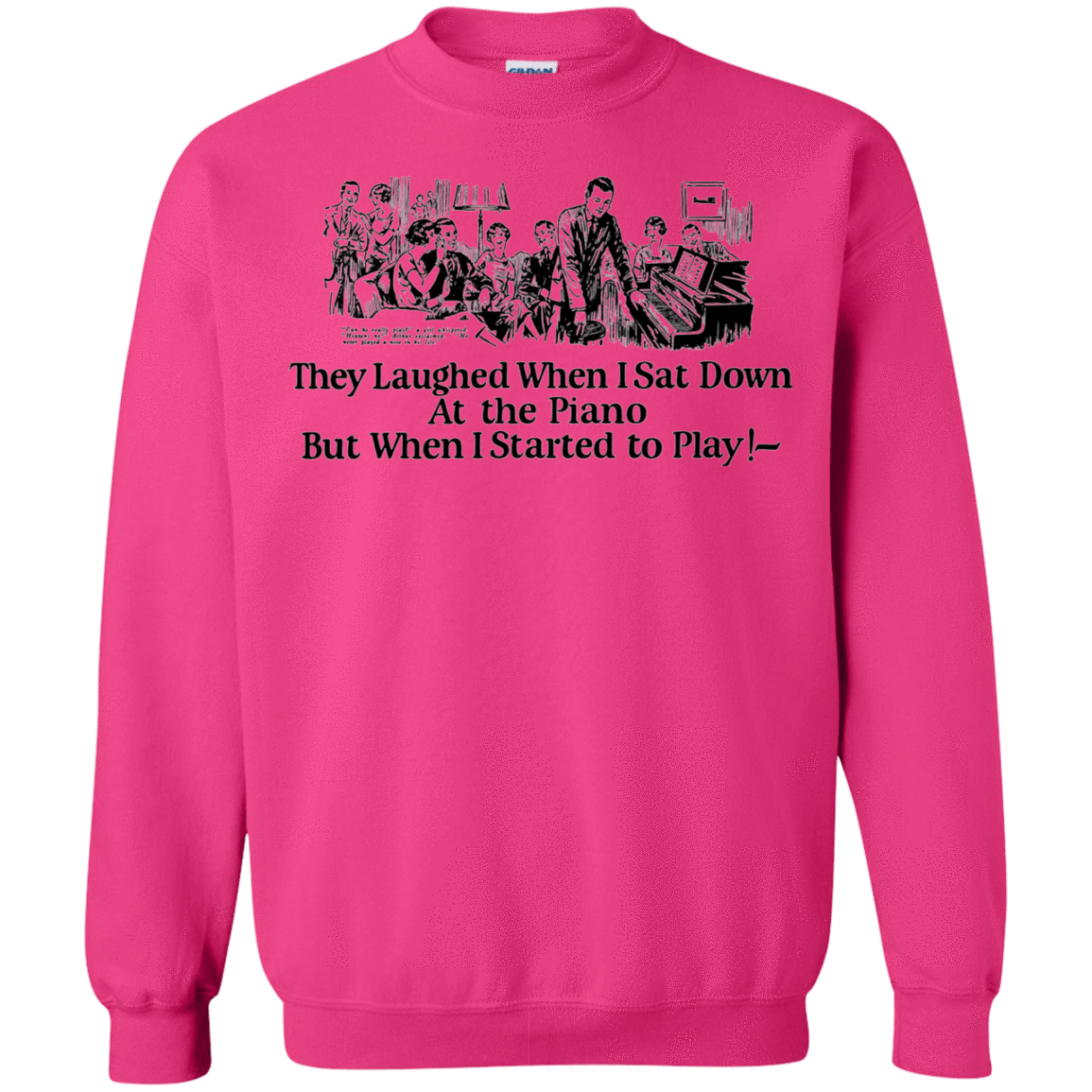 Sweatshirts Heliconia / Small Piano Crewneck Sweatshirt