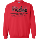 Sweatshirts Red / Small Piano Crewneck Sweatshirt