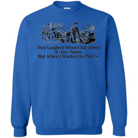 Sweatshirts Royal / Small Piano Crewneck Sweatshirt