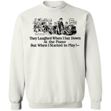 Sweatshirts White / Small Piano Crewneck Sweatshirt