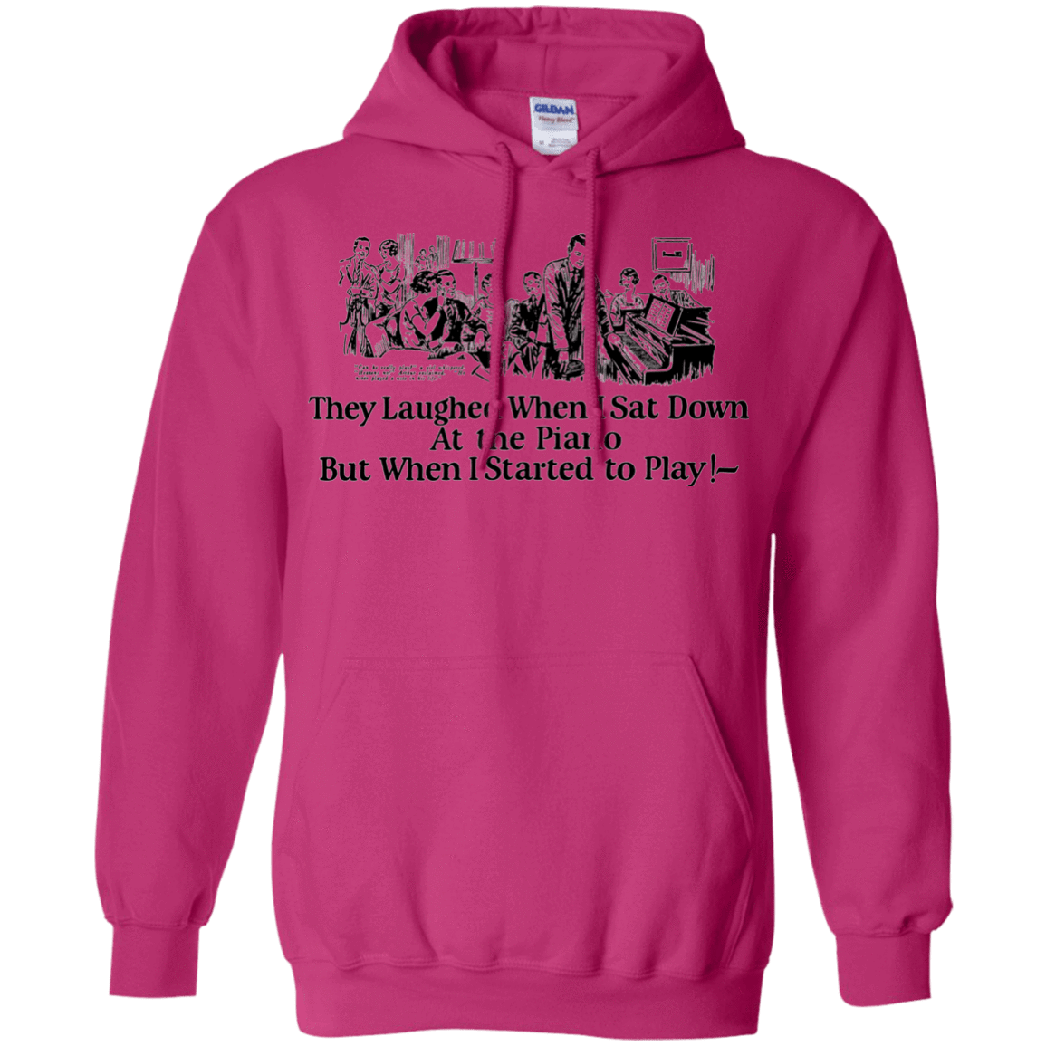 Sweatshirts Heliconia / Small Piano Pullover Hoodie